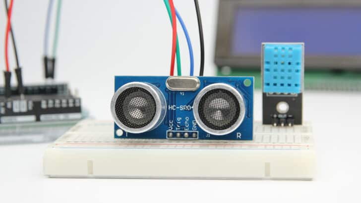How to use an HC-SR04 Ultrasonic Distance Sensor with Arduino