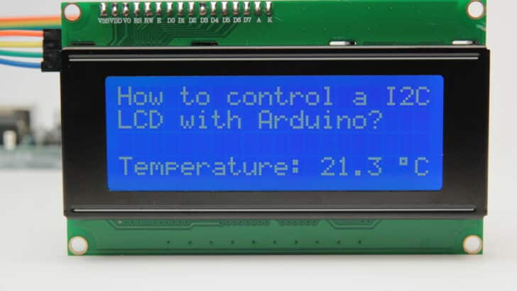 Character I2C Lcd With Arduino Tutorial (8 Examples)