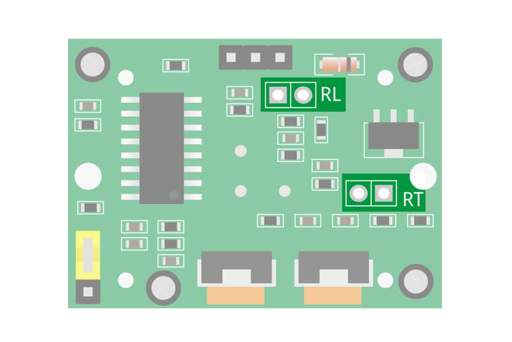 HC-SR501-RL-and-RT-solder-pads