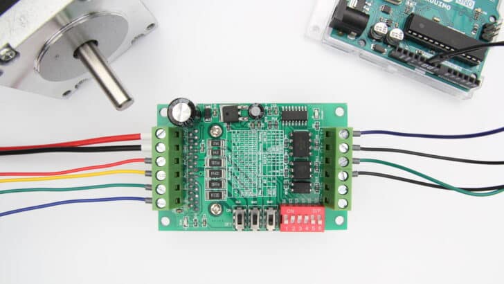 TB6560 Stepper Motor Driver with Arduino Tutorial
