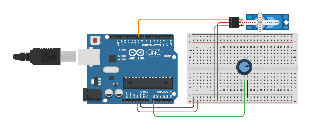 arduino pwm servo example arduino pwm servo example
