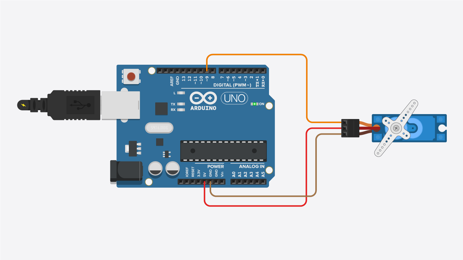 Micro Mini Servo Moteur 9G pour Arduino DIY Raspberry RC 5V