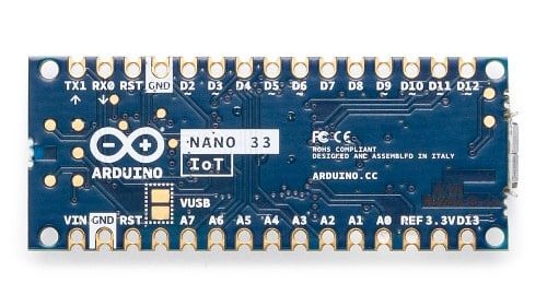 Arduino Nano 33 IoT VUSB jumper