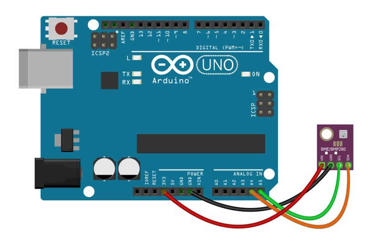 How To Interface BME280 Pressure Sensor With Arduino