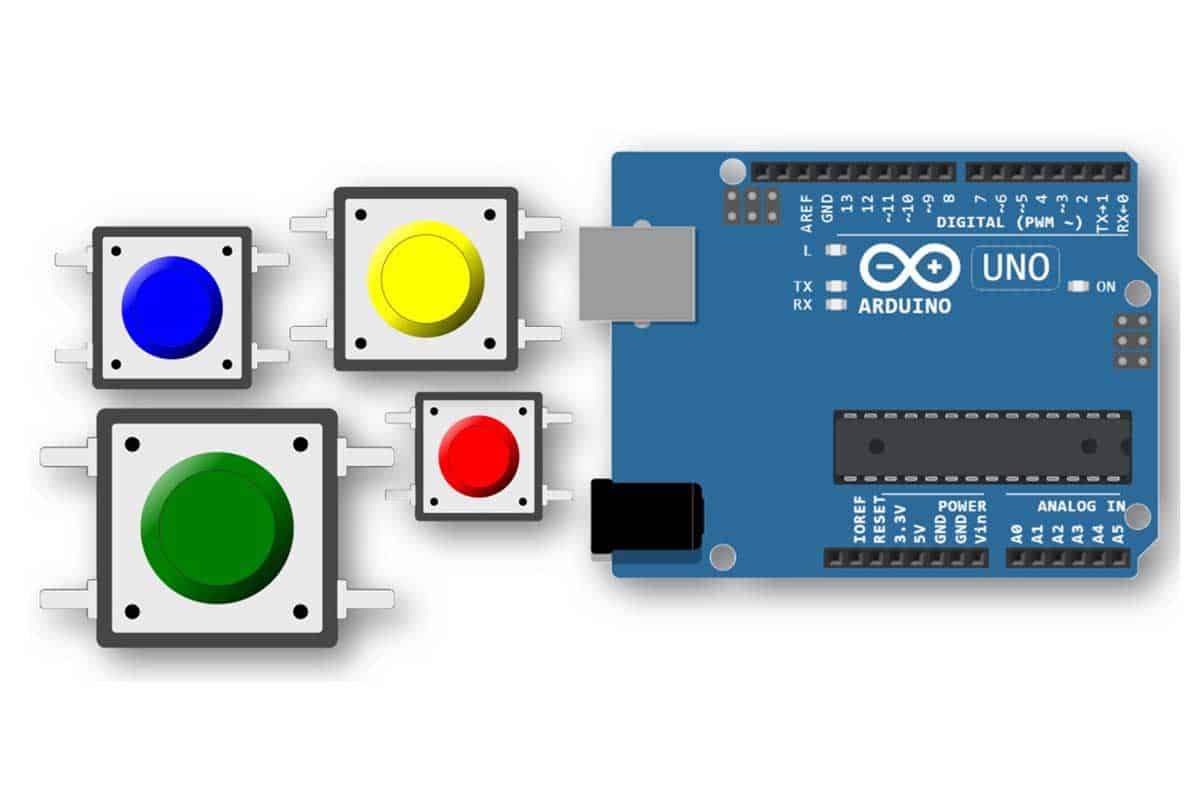 Push-Button And Arduino 