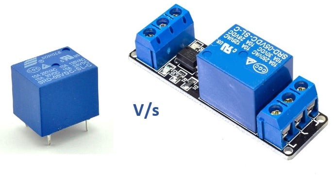 Relay vs Relay Board