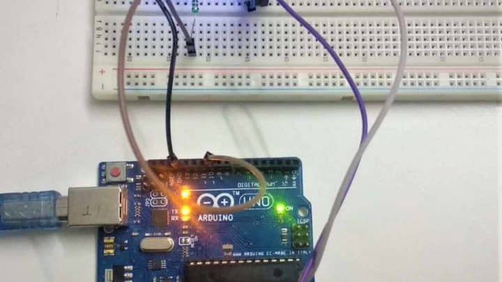 Arduino Potentiometer LED ON / OFF