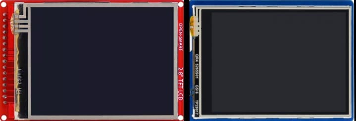 Basics of TFT Display With Touch Interface