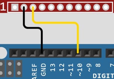 Connect the CS pin