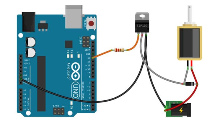 Control a Solenoid With Arduino