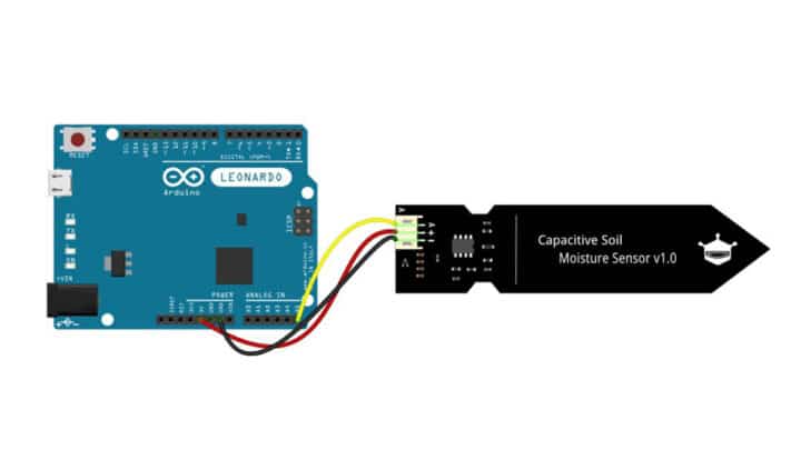 How To Use A Capacitive Soil Moisture Sensor With Arduino