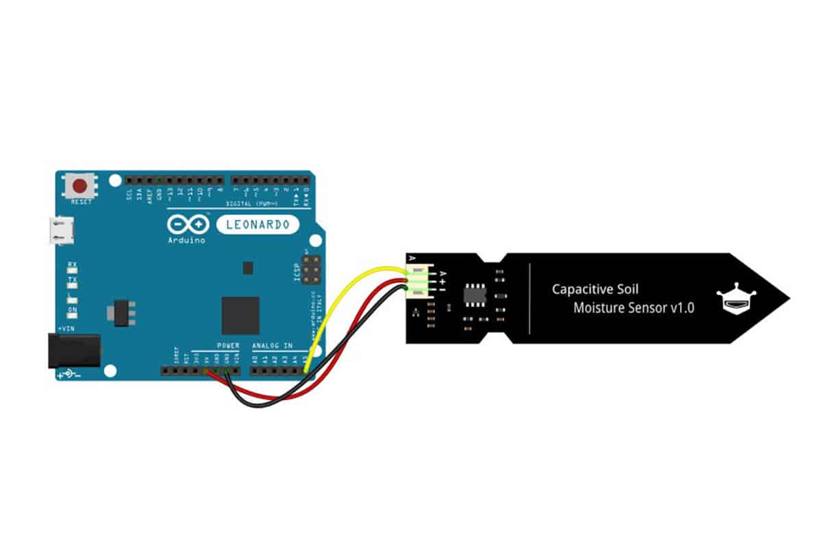 How To Use A Capacitive Soil Moisture Sensor With Arduino