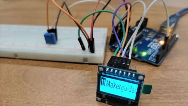 How to Interface the SSD1306 I2C OLED Graphic Display With Arduino