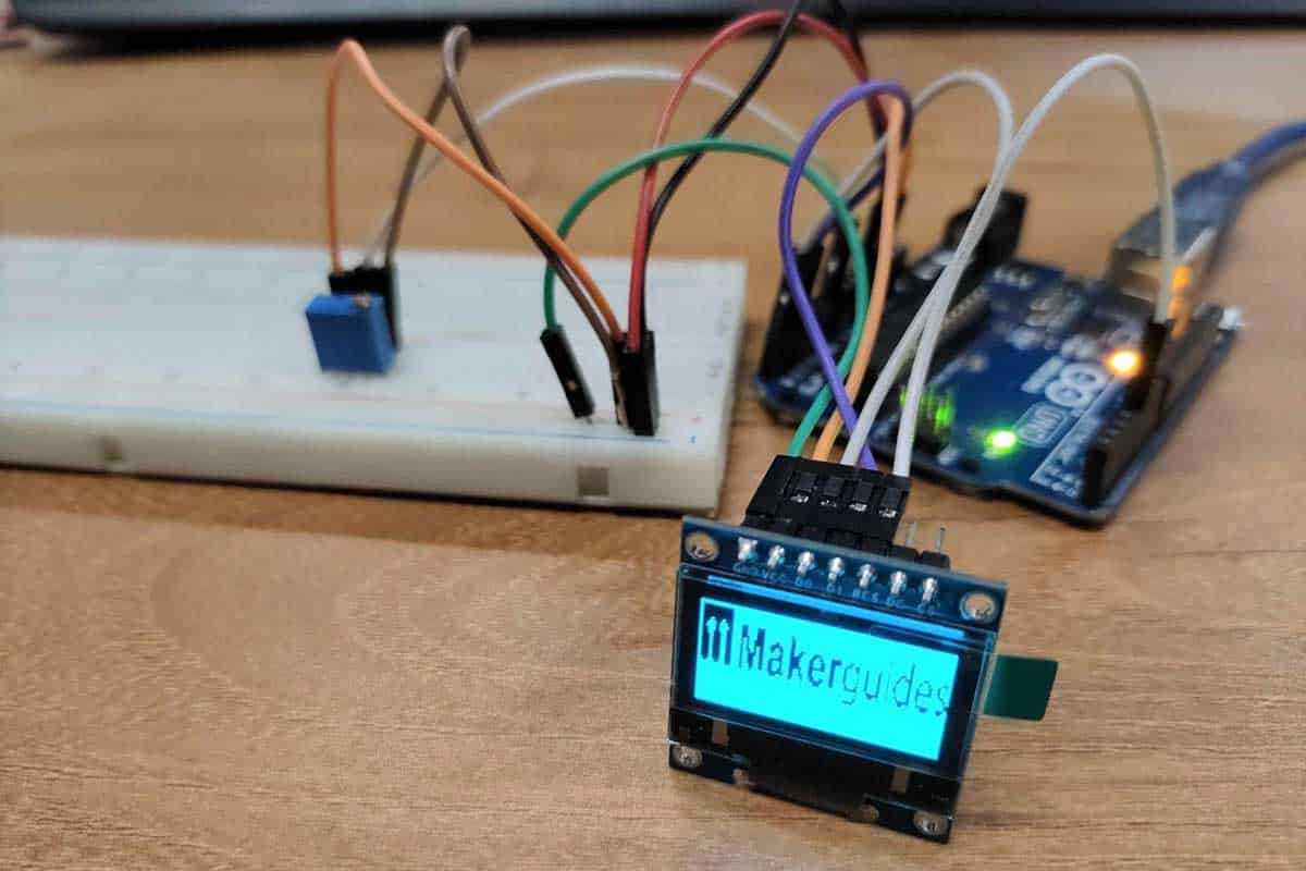 How to Interface the SSD1306 I2C OLED Graphic Display With Arduino