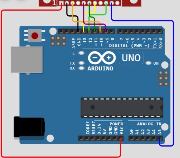 I2C SCL Pin Connection
