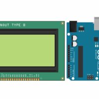 Interfacing 128 x 64 Graphical LCD With Arduino - A Complete Guide