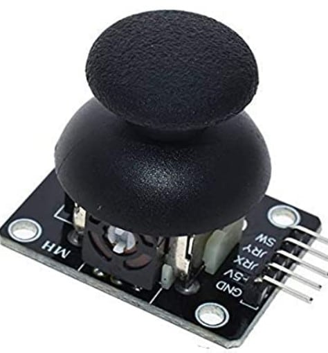 pinouts of a commonly available joystick