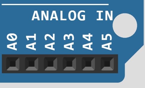two Analog inputs on the Arduino UNO