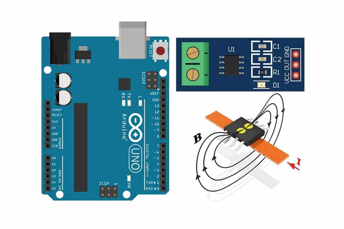 ACS712 Current Sensor And Arduino 