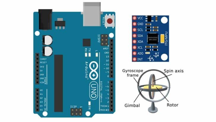 MPU6050 3-Axis Accelerometer And 3-Axis GyroSensor With Arduino