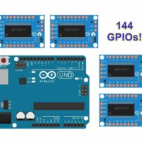 Using GPIO Expander MCP23017 With Arduino