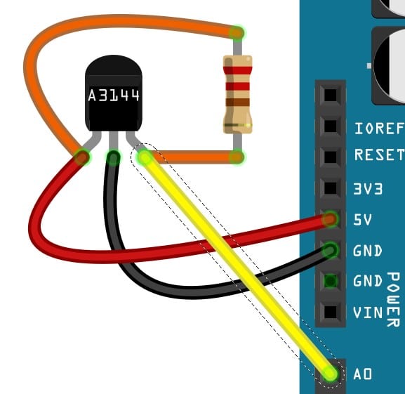 Connect the output pin