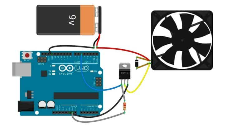 How To Control Fan using Arduino UNO – A Complete Guide