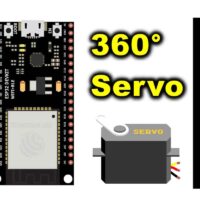 A Step-by-Step Guide To Control 360-degree Servo Motor Using ESP32