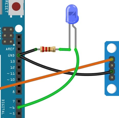 Connect the LED Indicator