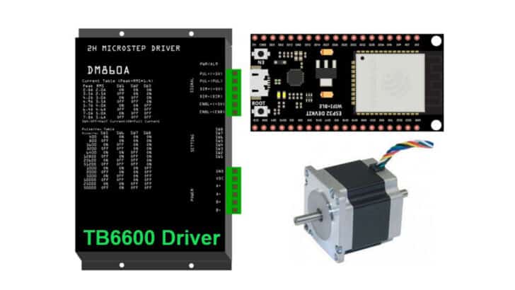 ESP32 And TB6600 Stepper Motor Driver – A Complete Tutorial