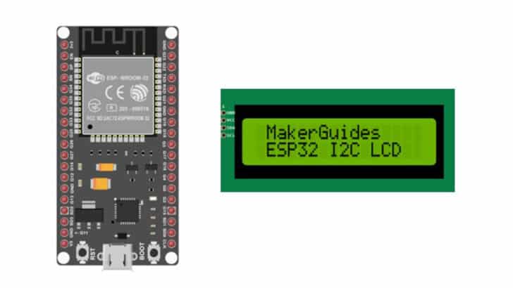 How to Connect an I2C LCD with ESP32