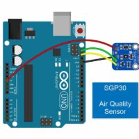 Interfacing Arduino UNO & SGP30 Versatile Air Quality Sensor