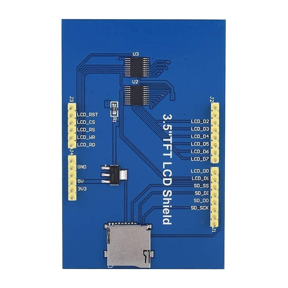 Pin Details Of The LCD Driver module - ILI9486