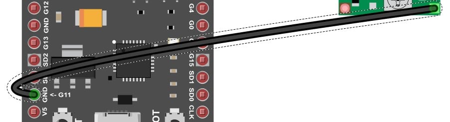 Start with the GND connections