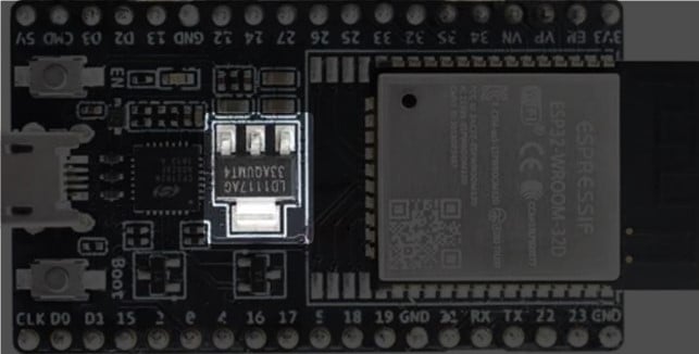 The USB to UART bridge