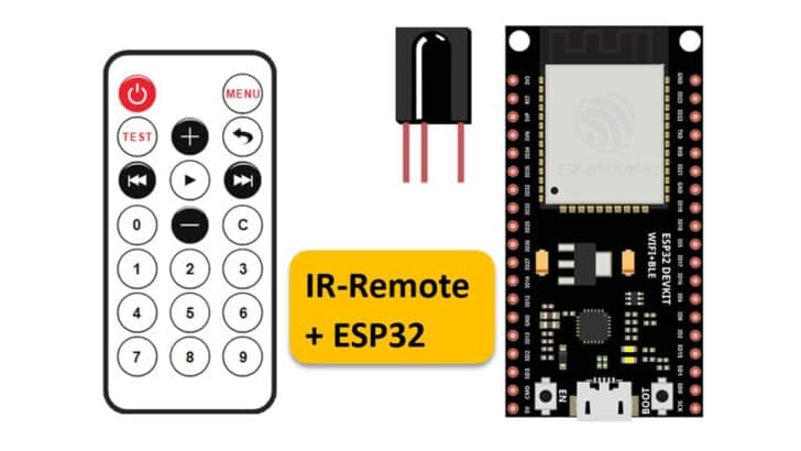 ESP32 And IR Remote Interface – A Complete Tutorial