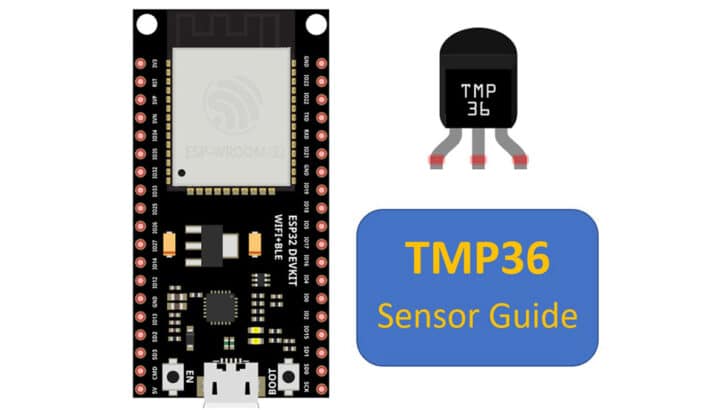 Interfacing ESP32 And TMP36 Temperature Sensor – A Complete Guide