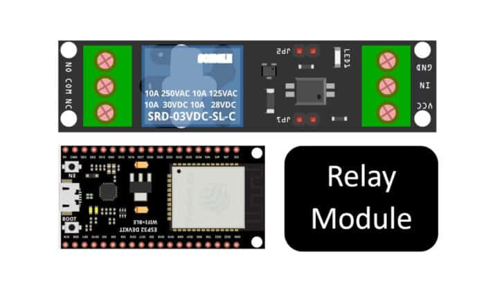 Interfacing a Relay Module With ESP32 – A Complete Guide