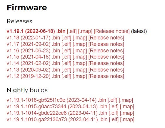 MicroPython firmware