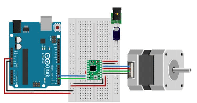 Control A Stepper Motor With Arduino