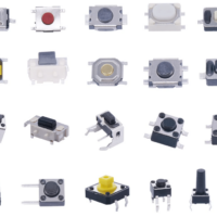 Various types of buttons