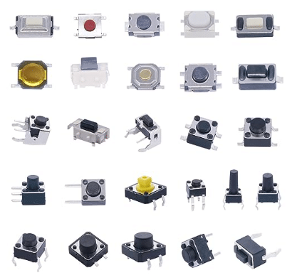 Different push button types