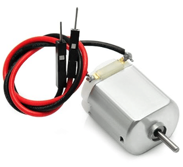 Small DC motor for motion and actuation