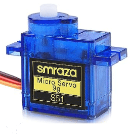 Micro servo motor for motion and actuation