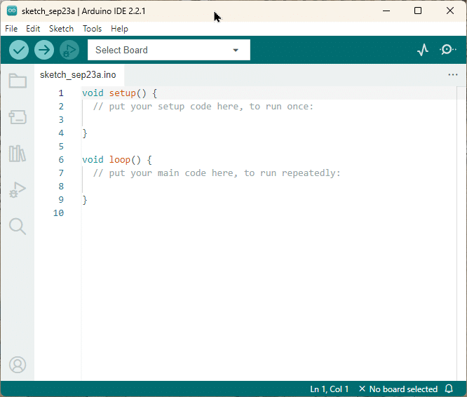 Arduino IDE 2.x