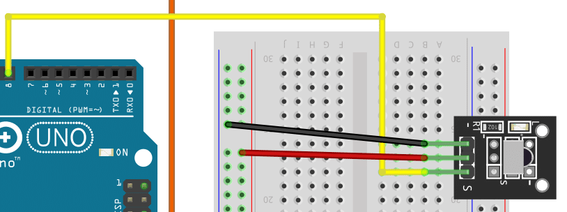 Wiring of the IR Sensor