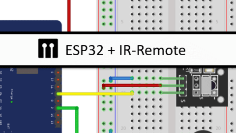 How to control an ESP32 with an IR Remote (3 Examples)