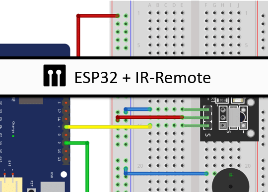 Control ESP32 with IR remote