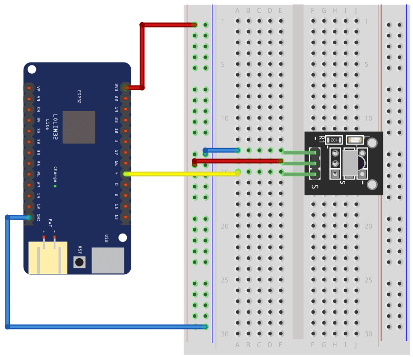 Connecting ESP32 Lolin32 to IR receiver module