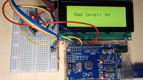 How to use the MQ-7 Gas Sensor with an LCD display and Arduino
